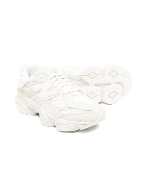 Sneakers New Balance 9060 Junior beige Angora e Sea Salt in suede e mesh NEW BALANCE | GC9060ER